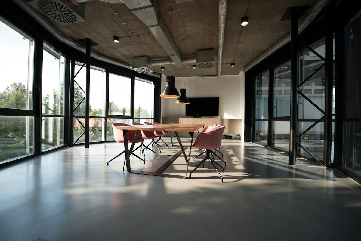 Modern office — collaborative engineering workspace